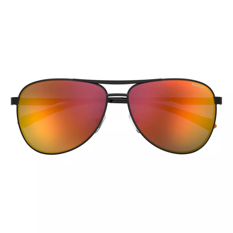 Gafas de sol de hombre POLAROID PLD2160GSX807 polarizadas - montura negra lentes grises 62mm