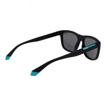 Polaroid PLD2163/S Gafas de sol unisex - Montura negra, lentes grises polarizadas - 54 mm