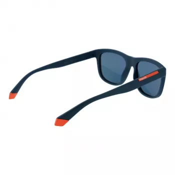 POLAROID PLD2163S545BF Gafas de sol unisex cuadradas - Montura de propionato havana - Lentes de policarbonato marrones polarizadas - 54/18/145 mm