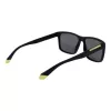 POLAROID PLD2164S58003 Gafas de sol rectangulares polarizadas de hombre - Negro/Gris 58mm