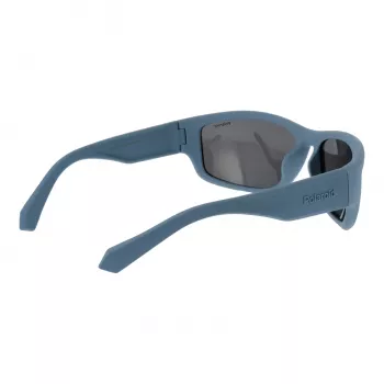 Gafas de sol de hombre POLAROID PLD2166S62FLL rectangulares - Montura negra lentes polarizadas grises 62/17/130 mm
