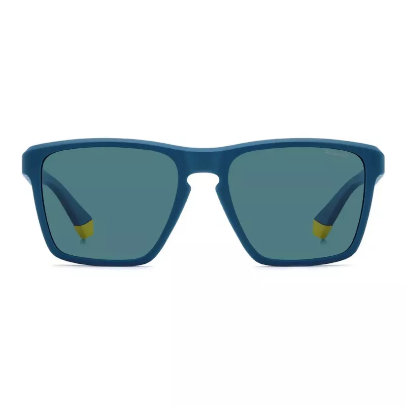 Polaroid PLD2167S2FN Gafas de sol cuadradas hombre - Montura negra, lentes grises polarizadas