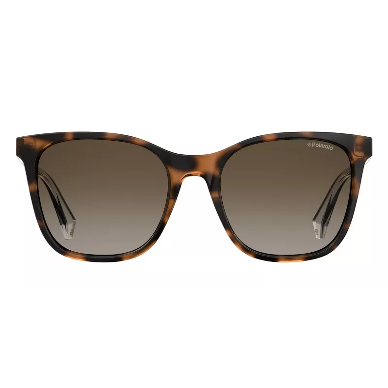 Polaroid PLD4059S086LA Gafas de sol de mujer Havana con lentes marrones polarizadas