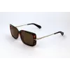 Polaroid PLD4075-S-86 Gafas de sol de mujer cuadradas Havana marrón polarizadas