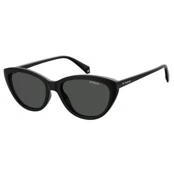 Gafas de sol de mujer Polaroid PLD4080/S 807 M9 cuadradas havana marrón polarizadas UV400