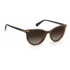 Polaroid PLD4107S086F2 Gafas de sol cuadradas mujer - Montura Havana lentes marrones tintadas
