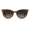 Polaroid PLD4107S086F2 Gafas de sol cuadradas mujer - Montura Havana lentes marrones tintadas