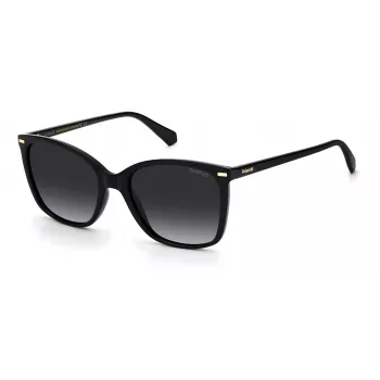 Polaroid PLD4108S807WJ Gafas de sol cuadradas para mujer Havana Brown Gradient 55mm