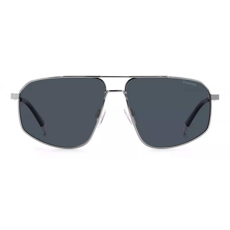 Gafas de sol cuadradas de hombre POLAROID PLD4118SX6LBC Havana verde polarizadas UV400 59mm