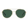 Gafas de sol polarizadas de hombre POLAROID PLD4119SXJ5GU, montura negra mate, lentes grises, 56 mm