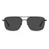 Gafas de sol polarizadas de hombre POLAROID PLD4134SX807M - montura negra lentes grises 57mm
