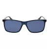 Gafas de sol polarizadas de hombre Polaroid PLD4137/S rectangulares - negro/gris 58mm
