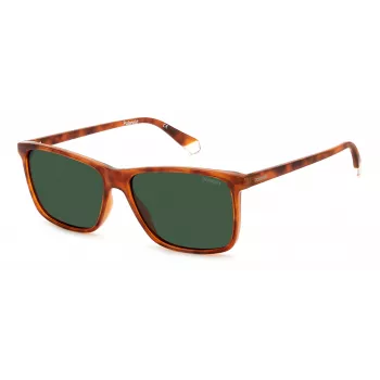 Gafas de sol de hombre POLAROID PLD4137S0UC polarizadas - montura negra lentes grises 58mm