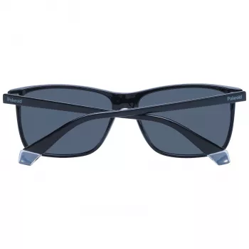 Gafas de sol de hombre Polaroid PLD4137S58807 Havana rectangulares polarizadas
