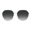 Gafas de sol Polaroid PLD4140GSX010 mujer rectangulares - montura negra lentes grises polarizadas 59mm