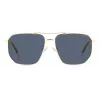 Polaroid PLD4141GSXLKS Gafas de sol de hombre, angulares, negro mate, gris, polarizadas