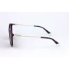 POLAROID PLD4143SXB3V Gafas de sol rectangulares unisex - Montura negra, lentes polarizadas grises, 53 mm