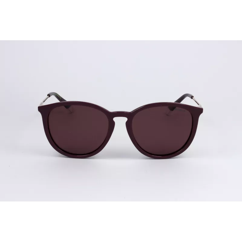 POLAROID PLD4143SXB3V Gafas de sol rectangulares unisex - Montura negra, lentes polarizadas grises, 53 mm
