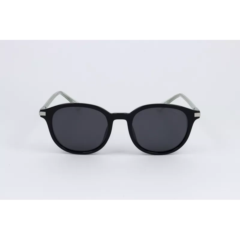 POLAROID PLD4148GSX807 Gafas de sol unisex - Montura negra, lentes grises polarizadas, 50/19/140 mm