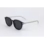 POLAROID PLD4148GSX807 Gafas de sol unisex - Montura negra, lentes grises polarizadas, 50/19/140 mm