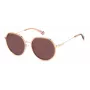 Gafas de sol unisex POLAROID PLD4160GSXDDB rectangulares - polarizadas UV400 lente gris montura negra