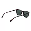 POLAROID PLD4161S55086 Gafas de sol rectangulares de mujer - Montura Havana carey, lentes polarizadas marrones, 55mm