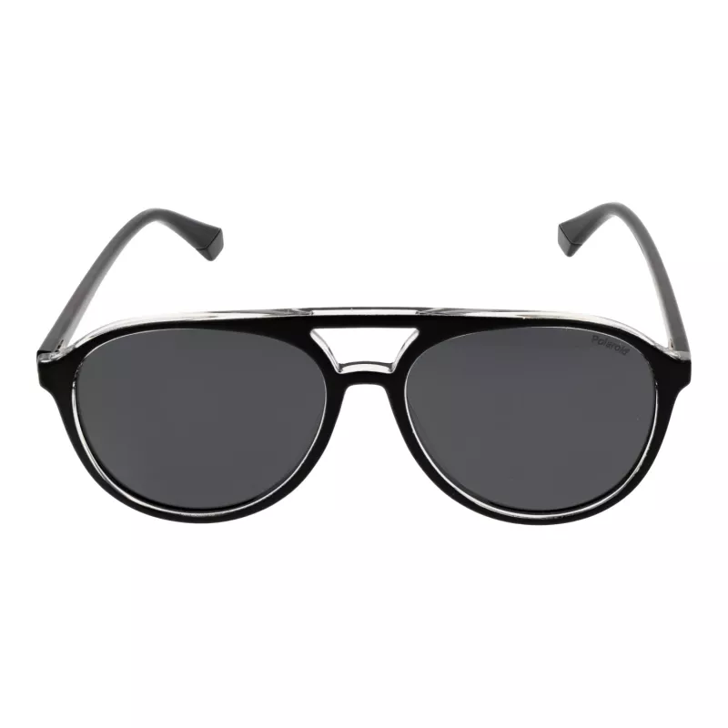 Polaroid PLD4162S567C5 Gafas de sol unisex - Montura havana marrón, lentes polarizadas marrones - 56/16/145 mm