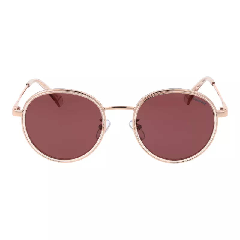 Gafas de sol rectangulares unisex Polaroid PLD4173GSX51D - montura negra, lentes grises polarizadas, 51 mm