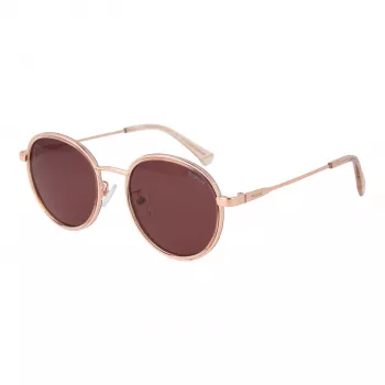 Gafas de sol rectangulares unisex Polaroid PLD4173GSX51D - montura negra, lentes grises polarizadas, 51 mm