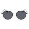 Polaroid PLD4173GSX51K Unisex Gafas de sol cuadradas - Montura negra Lente gris polarizada 51mm