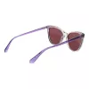 Polaroid PLD4179S55B3V Gafas de sol rectangulares de mujer - Montura de acetato havana, lentes marrones polarizadas