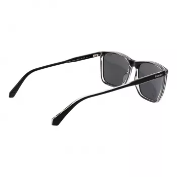 Polaroid PLD4180S587C5 Gafas de sol rectangulares de hombre Havana marrón con lentes polarizadas marrones