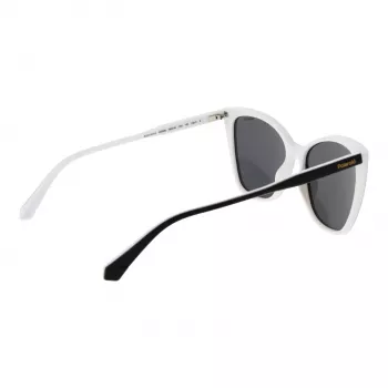 Polaroid PLD4181S5680S gafas de sol mujer diseño cuadrado - montura Havana, lentes polarizadas marrones, UV400