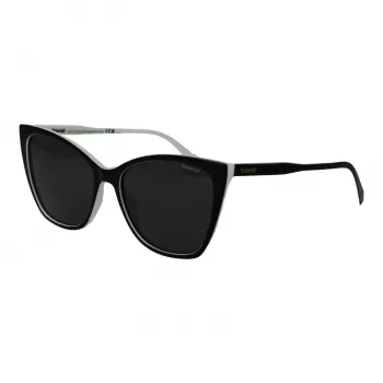 Polaroid PLD4181S5680S gafas de sol mujer diseño cuadrado - montura Havana, lentes polarizadas marrones, UV400