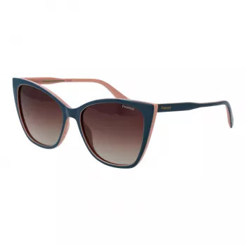 Gafas de sol POLAROID PLD4181S56DB1 mujer rectangulares havana marrón polarizadas UV400