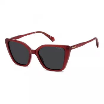 Polaroid PLD4189S8CQ Gafas de sol polarizadas de mujer - Montura negra Lentes grises 53mm