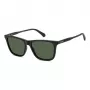 POLAROID PLD4190S003 Gafas de Sol Polarizadas Hombre - Montura Negra Lentes Grises 56mm