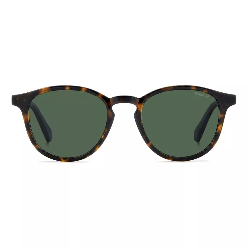 Polaroid PLD4191/S 086 Gafas de sol hombre - Montura havana, lentes grises polarizadas