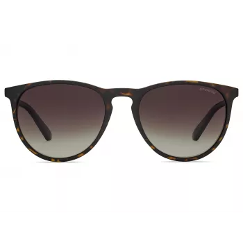 POLAROID PLD6003NSV08L Gafas de sol polarizadas unisex - Montura negra Lente gris 54mm