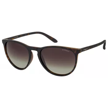 POLAROID PLD6003NSV08L Gafas de sol polarizadas unisex - Montura negra Lente gris 54mm