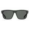 Polaroid PLD6041S807M9 Gafas de sol rectangulares de hombre - montura negra lentes grises 56/16/145 mm