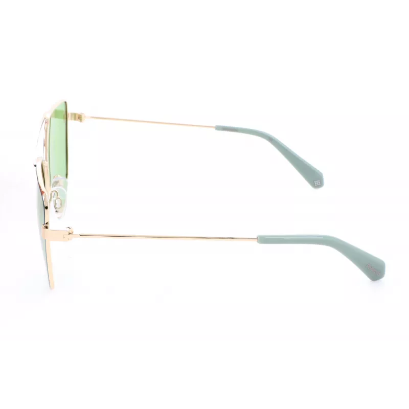 Gafas de sol de mujer Polaroid PLD6057S1ED, montura negra, lentes polarizadas grises, 58 mm