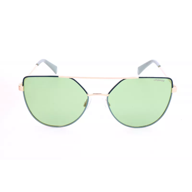 Gafas de sol de mujer Polaroid PLD6057S1ED, montura negra, lentes polarizadas grises, 58 mm