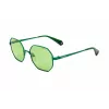 Polaroid PLD6067S1EDUC Gafas de sol unisex - Montura negra, lentes polarizadas grises, 53 mm