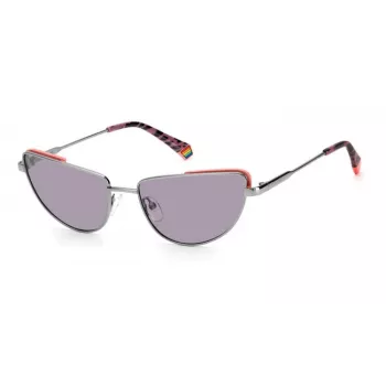 Gafas de sol aviador de mujer Polaroid PLD6129SYY5 Havana marrón polarizadas