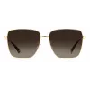 Polaroid PLD6164GS06JL Gafas de sol mujer - Montura Havanna, lentes polarizadas marrones, 59 mm