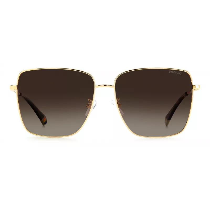 Polaroid PLD6164GS06JL Gafas de sol mujer - Montura Havanna, lentes polarizadas marrones, 59 mm