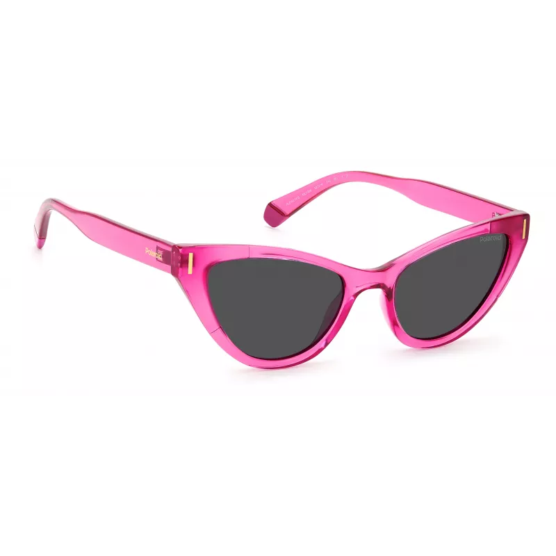 Polaroid PLD6174/S Gafas de sol para mujer montura de acetato havana lentes polarizadas marrones 52mm