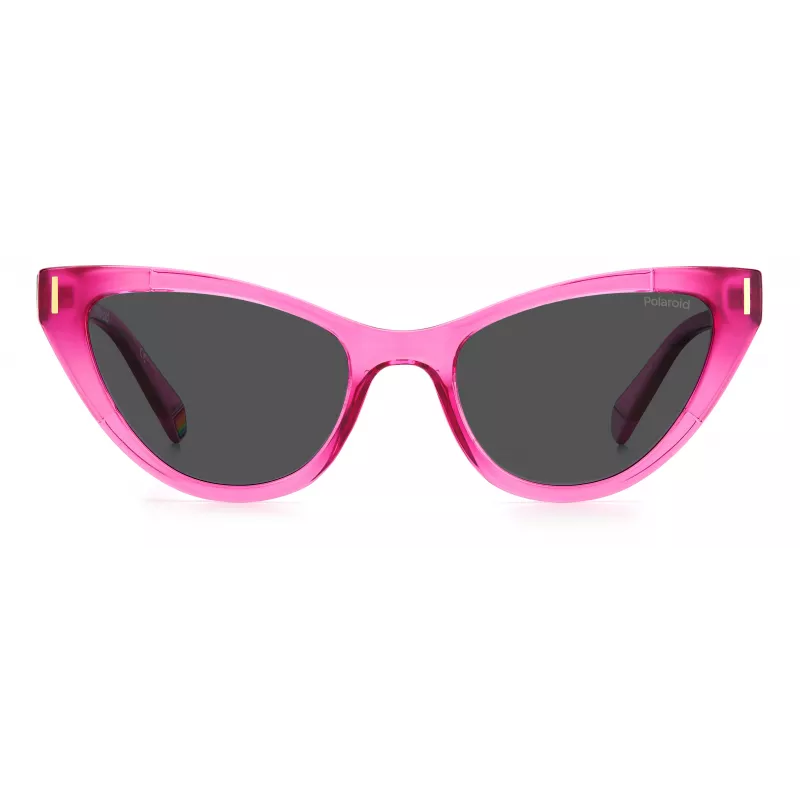 Polaroid PLD6174/S Gafas de sol para mujer montura de acetato havana lentes polarizadas marrones 52mm