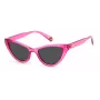 Polaroid PLD6174/S Gafas de sol para mujer montura de acetato havana lentes polarizadas marrones 52mm